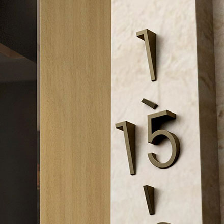 標識制作作品案例展示