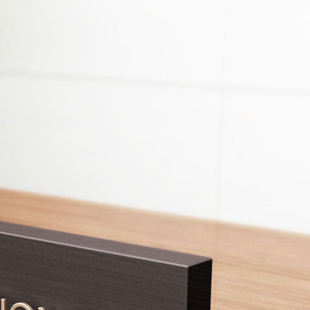 亞克力標識標牌設計:材質創新,亞克力標識標牌設計展現現代美感